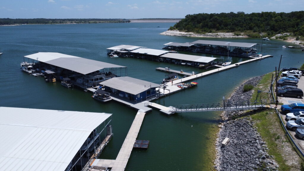 DCIM100MEDIADJI_0799.JPG Aerial view of a marina and lake.